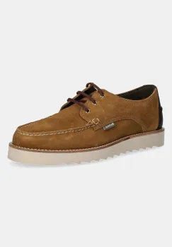 Barbour pantofi de piele intoarsa Aydon culoarea maro, MFO0823BR13 imagine