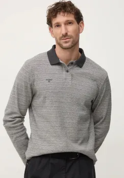 Barbour pulover de bumbac culoarea gri, light, MML1438GY79 imagine