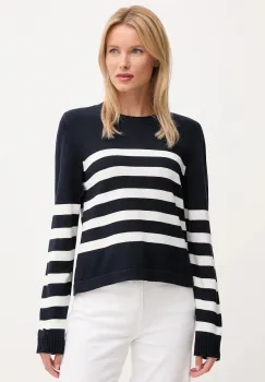 Barbour pulover DEMI culoarea bleumarin, light, LKN1669 imagine