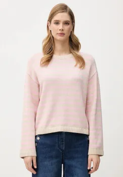 Barbour pulover din amestec de casmir Rosie culoarea bej, LKN1725 imagine