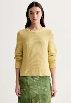 Barbour pulover pentru femei din bumbac Fawley imagine