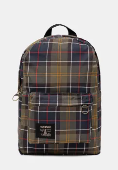 Barbour rucsac culoarea verde, mare, cu imprimeu, UBA0754 imagine