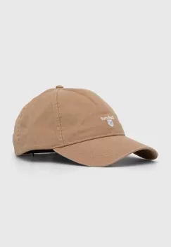 Barbour sapca de baseball din bumbac culoarea negru, cu imprimeu imagine
