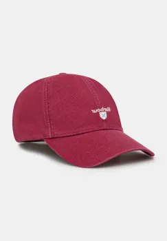 Barbour sapca de baseball din bumbac Sports Caps culoarea roz, cu imprimeu, MHA0274 imagine