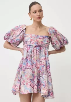 Bardot rochie KALI mini, evazati, 58453DB1 imagine