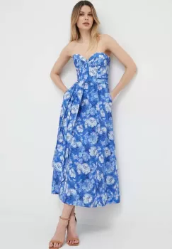 Bardot rochie mini, evazati imagine