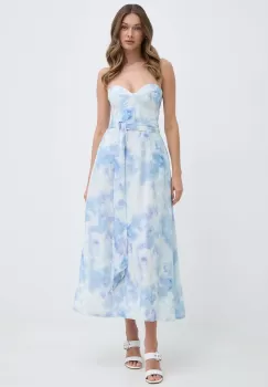 Bardot rochie VIBRANT midi, evazati, 58566DB1 imagine