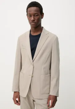 BARENA VENEZIA geaca de lana Camicia Mola barbati, culoarea bej, GIU5057.478 imagine