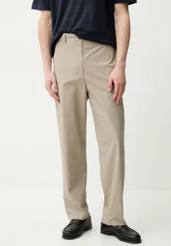 BARENA VENEZIA pantaloni Camicia Mola barbati, culoarea bej, cu fason chinos, PAU5085.2736 imagine