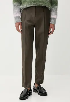 BARENA VENEZIA pantaloni de bumbac Pantalone Gazara culoarea verde, mulata, PAU5256.2785 imagine