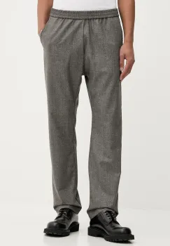 BARENA VENEZIA pantaloni de lana Pantalone Tosador pantaloni chino gri pentru barbati PAU5259.501 imagine