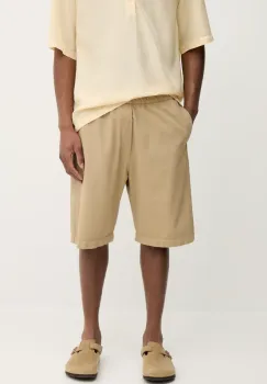 BARENA VENEZIA pantaloni scurti din bumbac Camicia Mola barbati, culoarea verde, PAU5096.2763 imagine