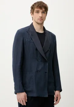 BARENA VENEZIA sacou de in Camicia Mola culoarea bleumarin, GIU5056.3144 imagine