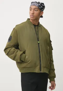 Barrow geaca bomber barbati, culoarea verde, de iarna, F4BWUAJK003 imagine