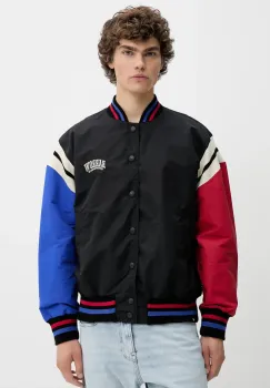 Barrow geaca bomber culoarea negru, de tranzitie, S5BWUABO091 imagine