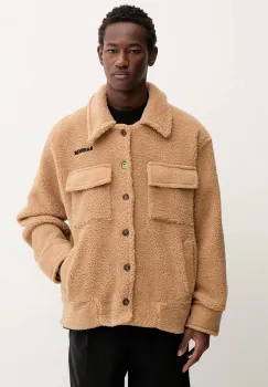 Barrow geaca culoarea verde, de tranzitie, oversize, F5BWUAJK064 imagine