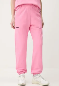 Barrow pantaloni de trening din bumbac culoarea roz, cu imprimeu, S5BWUAFP085 imagine