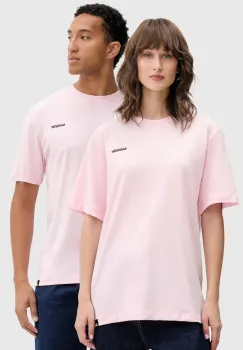 Barrow tricou din bumbac culoarea roz, cu imprimeu, F5BWUATH070 imagine