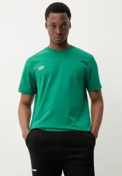 Barrow tricou din bumbac culoarea verde, cu imprimeu, S5BWUATH159 imagine