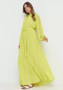 Beatrice B rochie culoarea verde, maxi, evazati imagine