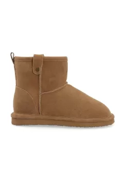 Bianco cizme de zapada din piele intoarsa BIASNOW culoarea maro, 11330011 imagine