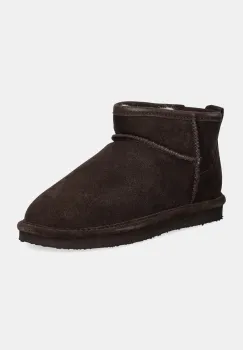 Bianco cizme de zapada din piele intoarsa BIASNOW culoarea maro, 11330475 imagine