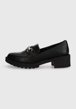 Bianco mocasini BIAPEARL femei, culoarea negru, cu platforma, 11250961 imagine
