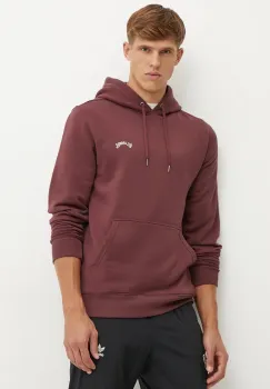 Billabong bluza barbati, culoarea roz, cu gluga, melanj imagine