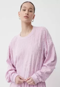 Billabong bluza femei, culoarea roz, modelator imagine