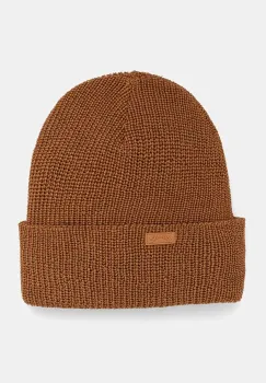 Billabong caciula culoarea maro, din tricot gros imagine