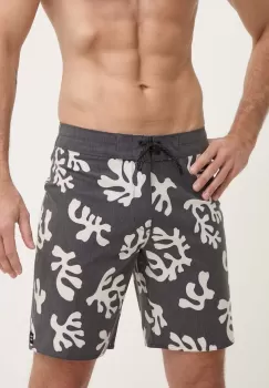 Billabong pantaloni scurti de baie x Coral Gardeners culoarea gri, ABYBS00479 imagine