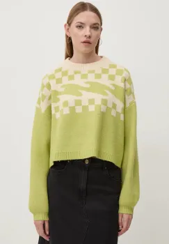 Billabong pulover Palm Forever femei, culoarea verde, EBJSW00123 imagine