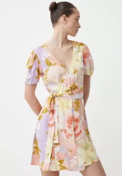 Billabong rochie mini, evazati, ABJWD00524 imagine