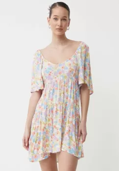 Billabong rochie mini, evazati, ABJWD00544 imagine