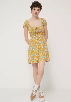 Billabong rochie mini, evazati, ABJWD00669 imagine