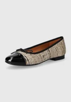 Billi Bi balerini de piele culoarea bej, A6021 imagine