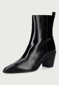 Billi Bi  botine pentru femei din piele negre 80 imagine