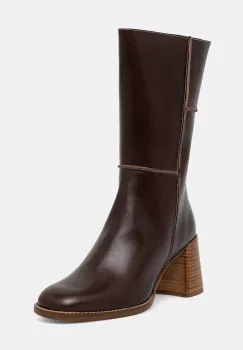 Billi Bi cizme de piele culoarea maro, cu toc drept, A9295 886 imagine