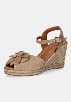 Billi Bi espadrile cu platforma de dama din nubuc imagine