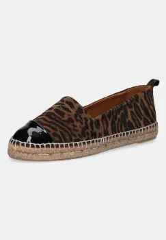 Billi Bi espadrile din piele intoarsa culoarea maro, A6700 imagine