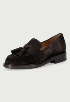 Billi Bi  mocasini pentru femei din piele intoarsa T.moro Delizioso suede 556 imagine