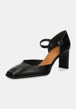 Billi Bi pantofi de piele culoarea negru, cu toc drept, A7486 imagine