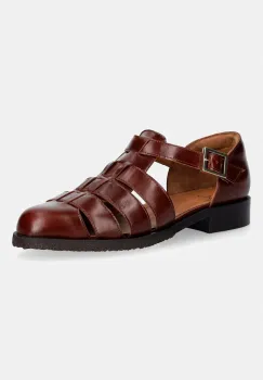 Billi Bi pantofi pentru femei din piele Cognac bark calf imagine