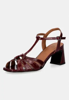 Billi Bi sandale cu toc din piele imagine