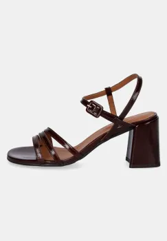 Billi Bi sandale de piele culoarea maro, A8377 imagine