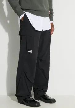 Billionaire Boys Club pantaloni Cargo barbati, culoarea negru, drept, B23411 imagine