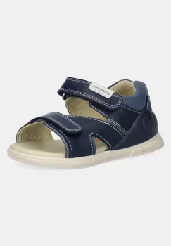 Biomecanics sandale de piele culoarea bleumarin, 252145 imagine