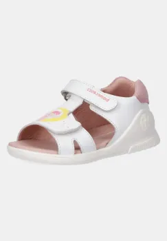 Biomecanics sandale din piele pentru copii culoarea alb, 252140 imagine