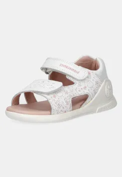 Biomecanics sandale din piele pentru copii culoarea alb, 252143 imagine