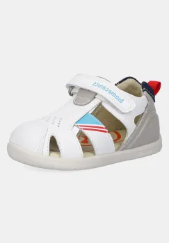 Biomecanics sandale din piele pentru copii culoarea alb, 252169 imagine